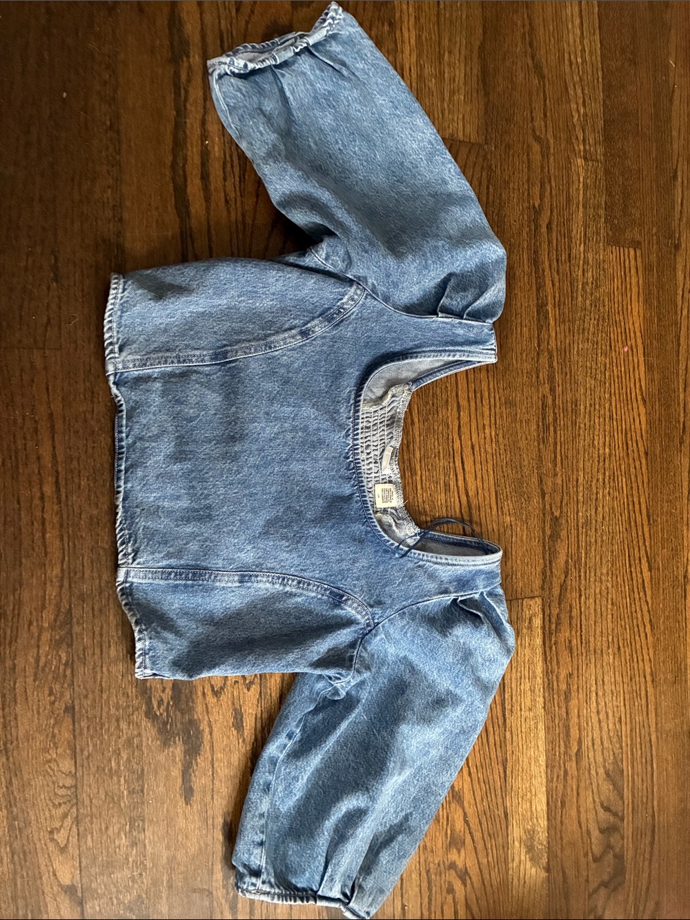 Levi’s denim cropped top